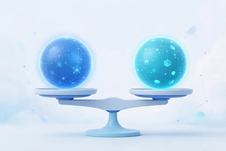 Muse AI vs ChatGPT comparison illustration